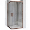 душевая кабина Rea City 80x80x190 transparent, brush copper (REA-K6982)