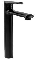 Mezclador de lavabo alto negro Rea Buzz (REA-B6921)