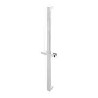 Barra de ducha Omnires cromo 78 cm (DR08CR)