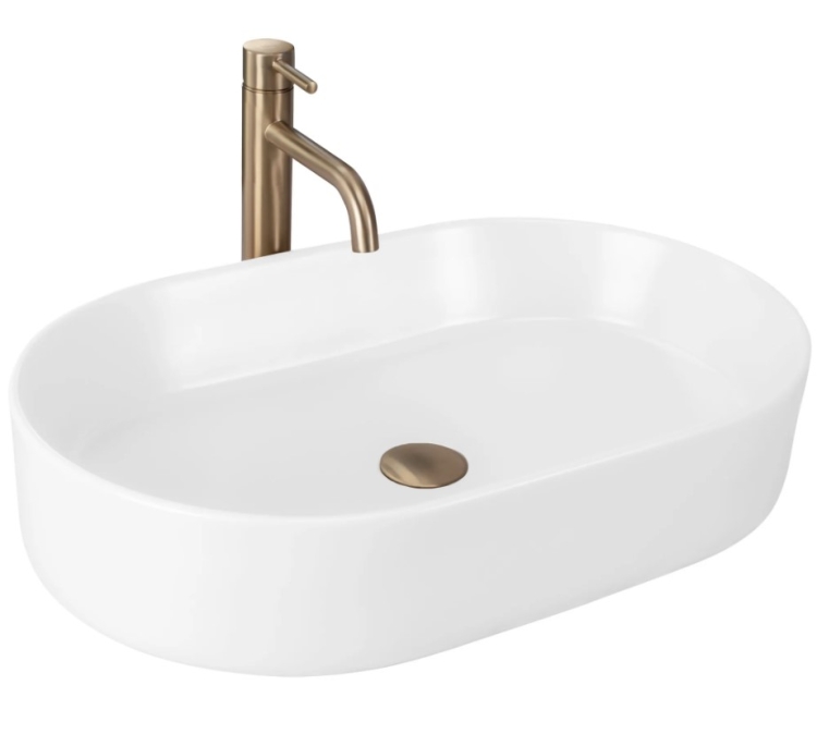 Lavabo Rea Nadia 61x38,5 blanco mate (REA-U9657)