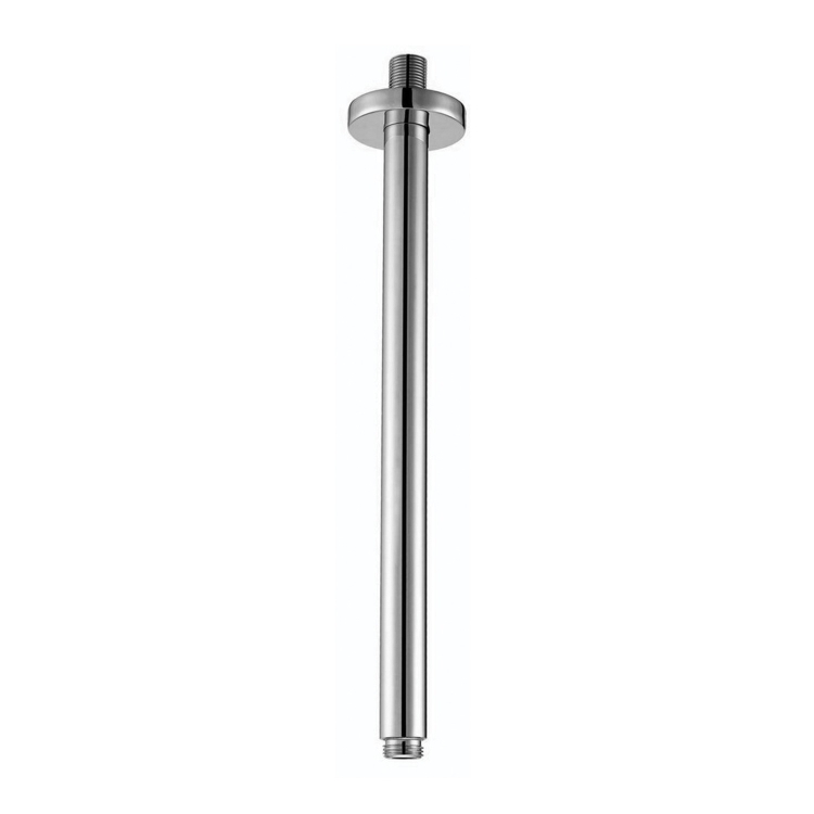 Omnires chrome ceiling shower bracket, 34 cm (RS21CR)