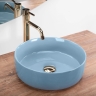 washbasin Rea Sami 36x36 blue shiny (REA-U6619)