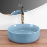 washbasin Rea Sami 36x36 blue shiny (REA-U6619)