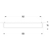Omnires Darling Nickel Towel Rack (DA70216NI)