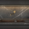 Grifo de cocina Omnires Y dorado (Y1256GL)