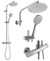 Sistema de ducha Rea Bliss cromado (REA-P8805)