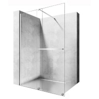 Cabina de ducha Rea Cortis 120, cristal de seguridad, transparente (REA-K7211)