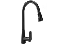 Grifo monomando de cocina Rea Mild negro (REA-B4800)