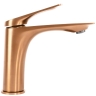смеситель для умывальника Rea Avalon низкий, brushed copper (REA-B5064)
