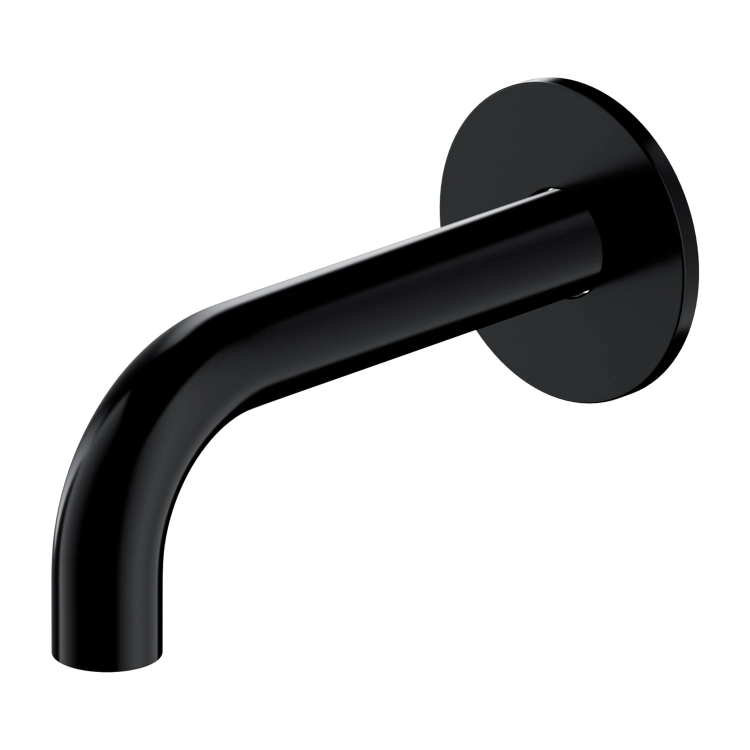 настенный излив для ванны Omnires Y semi-matt black (WDY-SBL)