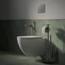 смывная клавиша Omnires STEEL R-45 brushed nickel (ST45PS1NI)