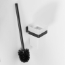 Toilet brush Rea Erlo black (REA-80013)