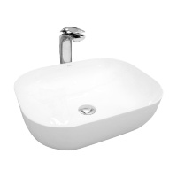 Lavabo Rea Mona Slim 40,2x50,7 blanco (REA-U6300)