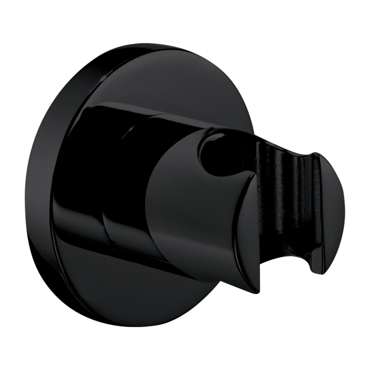 Soporte de ducha Omnires negro 6 cm (8873ABL)