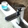 Mezclador de lavabo Rea Caro cromado (REA-B0032)