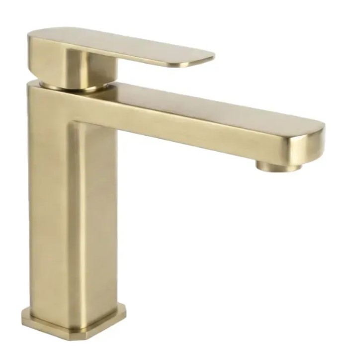 смеситель для умывальника Rea Arlo brushed gold (REA-B0976)