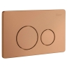 смывная клавиша Rea I brush copper (REA-E9564)