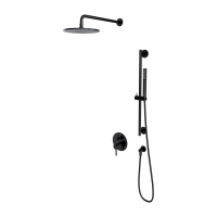 душевая система Omnires Y скрытого монтажа semi-matt black (SYSY47BL)