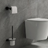 Escobilla de baño Omnires Modern Project negra (MP60620BL)