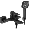Mezclador de baño Rea Argus negro mate (REA-B6407)