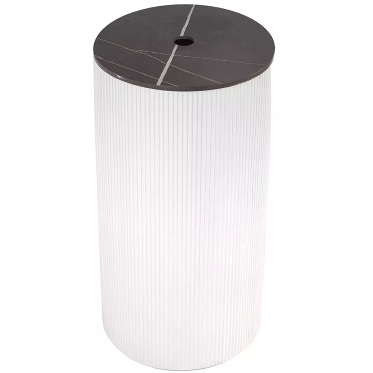 Pedestal Rea Ingrid 40x40 blanco (REA-U0271)
