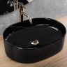 washbasin Rea Nadia 50x38 black stone (REA-U9240)