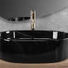 washbasin Rea Nadia 50x38 black stone (REA-U9240)