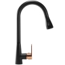 kitchen mixer tap Rea Mild black/rose gold (REA-B4801)
