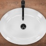 washbasin Rea Queen 41,5x55 white (REA-U1223)