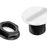 Fregadero de cocina Rea North 48,5x59,5 negro metalizado (ZLE-00126) + sifón