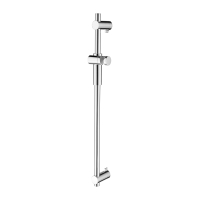 Barra de ducha Omnires cromo 91 cm (DR11CR)