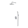 shower system with thermostat Omnires Y nickel (SYSYT05NI)