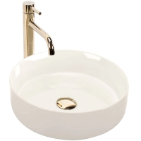 Lavabo Rea Sami 36x36 crudo brillante (REA-U4590)