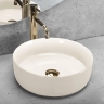washbasin Rea Sami 36x36 ecru shiny (REA-U4590)
