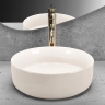washbasin Rea Sami 36x36 ecru shiny (REA-U4590)