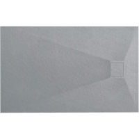 поддон Rea Magnum 80x100 прямоугольный, серый (REA-K4107)