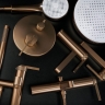 смеситель для умывальника Rea Grace high brushed copper (REA-B8941)