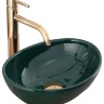 washbasin Rea Sofia 34,5x41 mini green (REA-U0961)