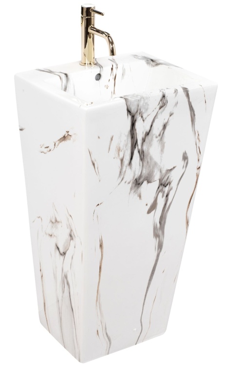 Lavabo Rea Daria 38x44 mármol (REA-U6678)