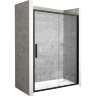 Puerta de ducha Rea Rapid Slide 100x195 cristal de seguridad, transparente (REA-K6400)