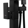Mezclador de baño Rea Tery de pie, negro (REA-B5304)