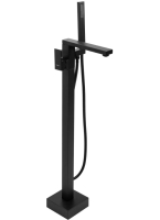 Mezclador de baño Rea Tery de pie, negro (REA-B5304)