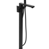 Mezclador de baño Rea Tery de pie, negro (REA-B5304)