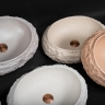 умывальник Rea Mika Warm Beige 50x38 матовый, бежевый, имитация камня (REA-U7347)