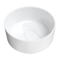 Lavabo Omnires Cadence 42x19 blanco (CADENCER420BP)