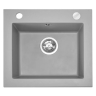 Fregadero de cocina Rea West 48,5x44 gris (ZLE-00122) + sifón