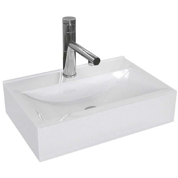 Lavabo Rea Xara 31x46 blanco (REA-U0140)