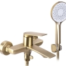 Mezclador de baño Rea Avalon dorado cepillado (REA-B2707)