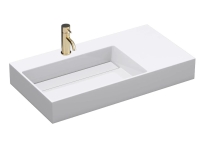 Lavabo Rea Archi 75x43 blanco (REA-U4300)