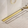 трап линейный Rea Neox 700 мм gold (REA-G2562)